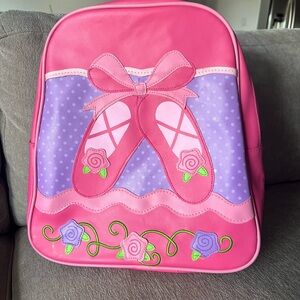 Pink and Purple Ballet Backpack